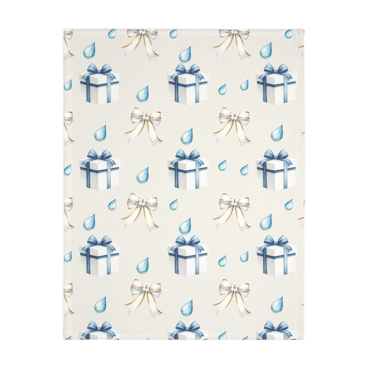 Geschenk Taufe Junge Babydecke personalisiert Geschenk warm, weich und flauschig
