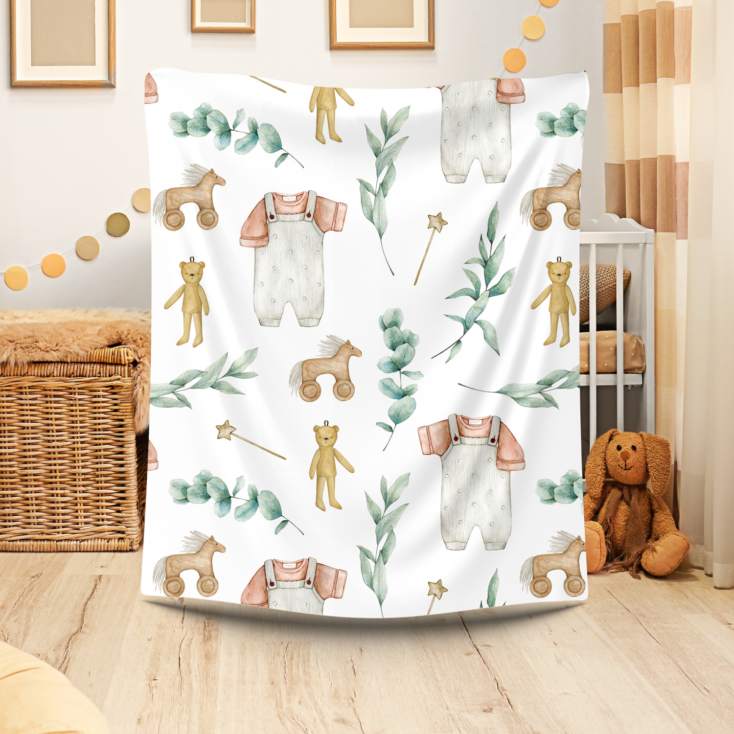neutrale Babykuscheldecken